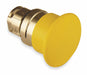 H6982 Mushroom Head Push Button Yellow 22mm