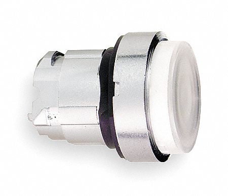 ExtendedPushButton White No Lamp 22mm
