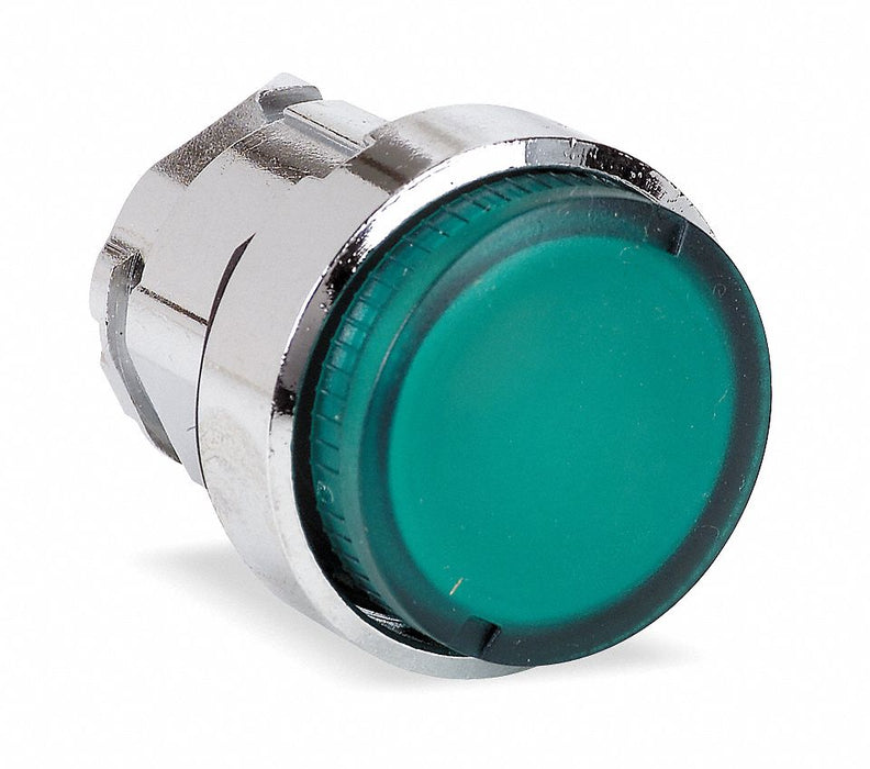 ExtendedPushButton Green No Lamp 22mm