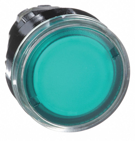Flush Push Button Green No Lamp 22mm