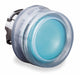 Flush Push Button Green No Lamp 22mm