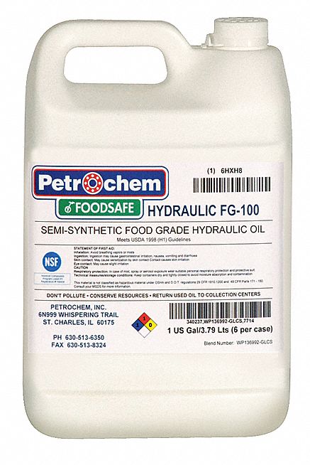 Hydraulic Oil Food Grade 1 gal Jug