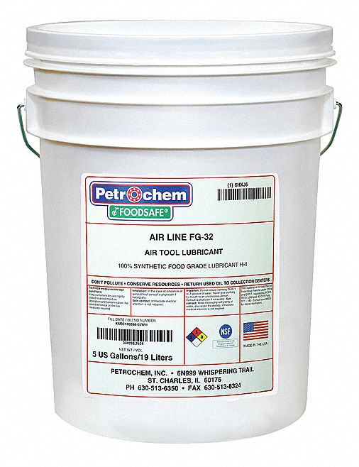 Air Tool Oil Clear 5 gal Pail
