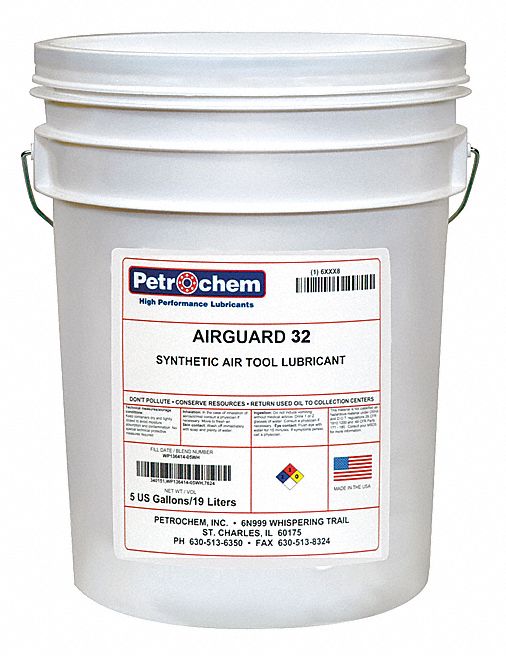 Air Tool Oil Clear 5 gal Pail