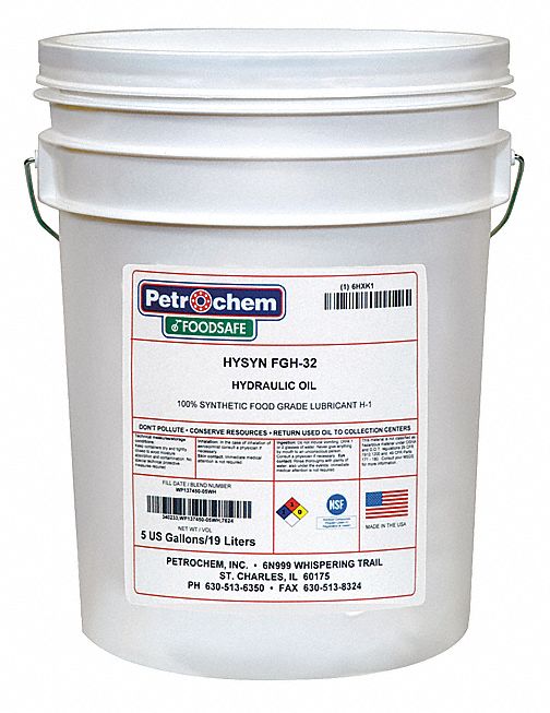 Syn Hydraulic Oil Food Grade 5gal ISO 32