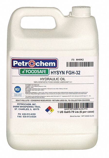 Syn Hydraulic Oil Food Grade 1gal ISO 32