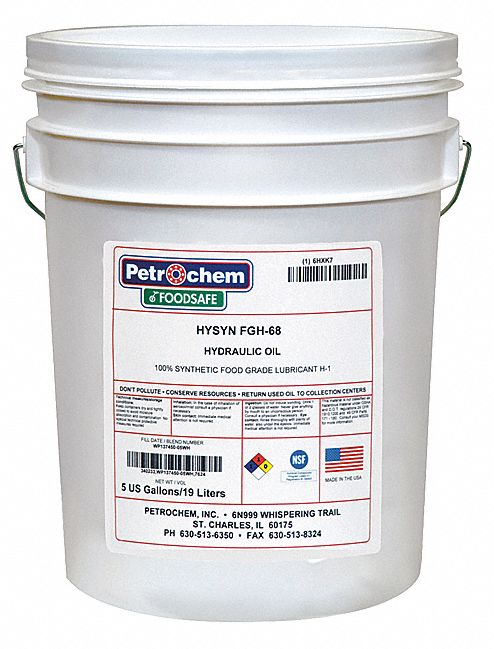 Food Grade Syn Hydraulic Oil ISO 68