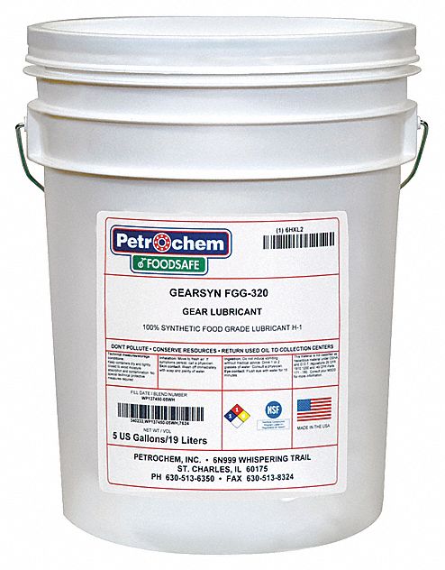 Food Grade Synthetic Gear Oil ISO 320