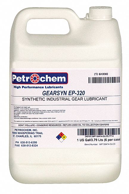 Gear Oil GEARSYN Pail 1 gal