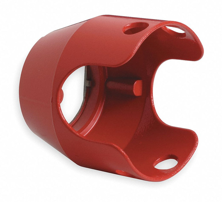 PushbuttonGuard 22mm Metal Plastic Red
