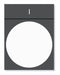LegendPlateHolder Plastic Gray 22mm