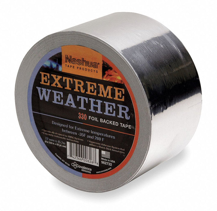 Foil Tape 2 13/16  x 50 1/4 yd Aluminum