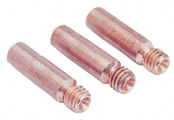 LINCOLN MIG Weld Tapered Cont Tip PK10
