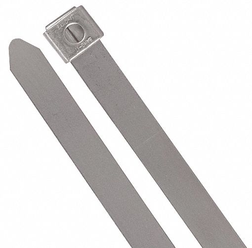 Cable Tie 10 in Silver PK10
