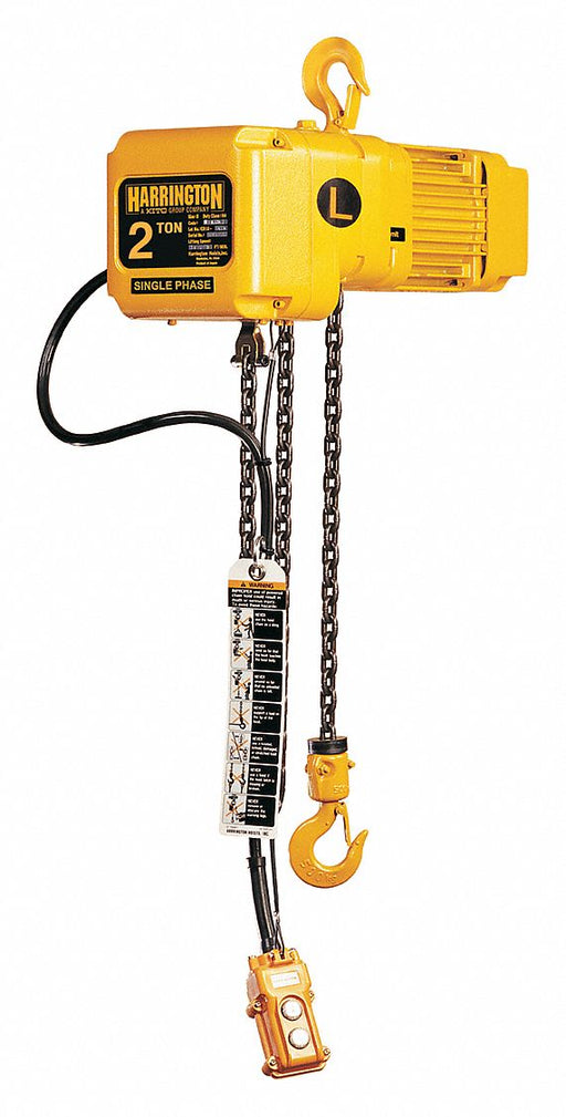 K8778 Electric Chain Hoist 4000 lb cap.