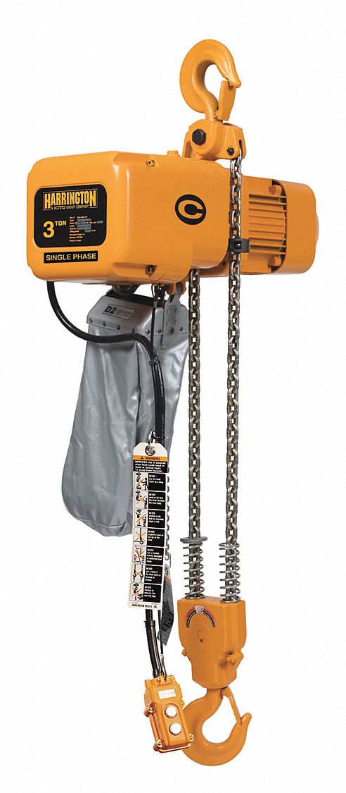 K8790 Electric Chain Hoist 6 000 lb cap.