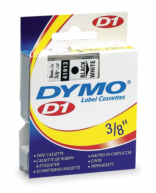 Label/RibbonCartridge White Gloss 3/8inW