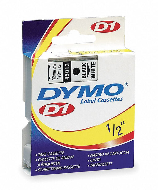 Label/RibbonCartridge White Gloss 1/2inW
