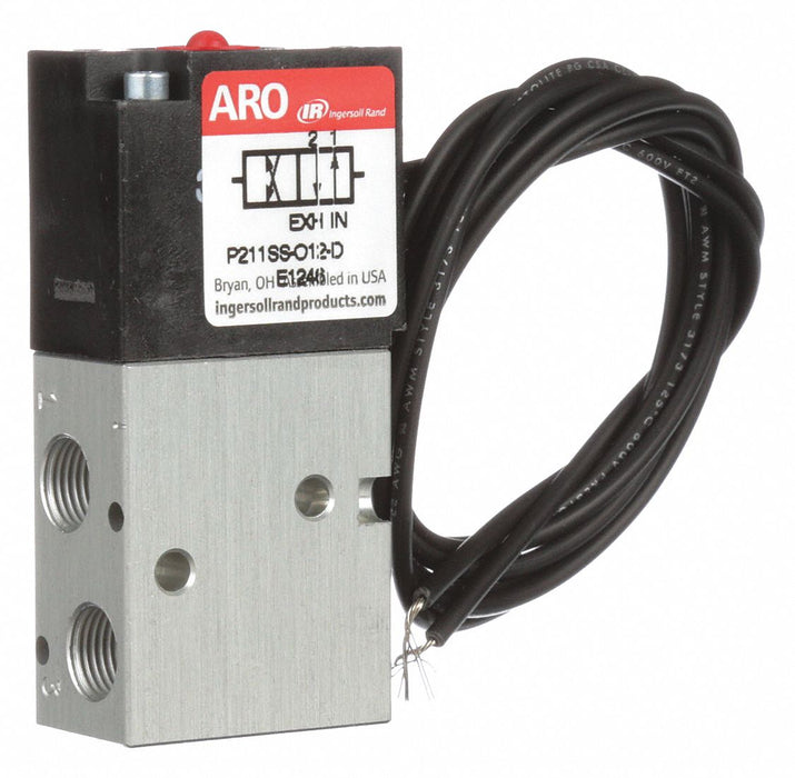 Solenoid Air Con Valve Four-Way 125 psi