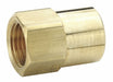 Strt Brass vertedFlare1/4 FNPT1/8 PK10