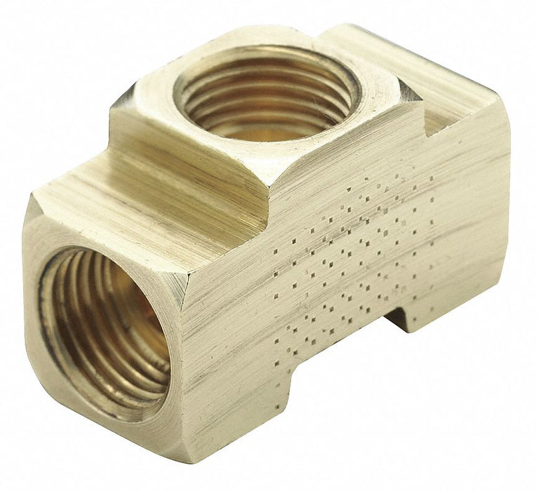 Tee Brass Flared 3/16 in PK10