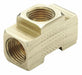 Tee Brass Flared 1/4 in PK10