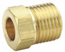 Flared Fitting Nut Brass 3/16 in PK10