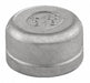 Round Cap 304 SS 1/8 in FNPT Class 150