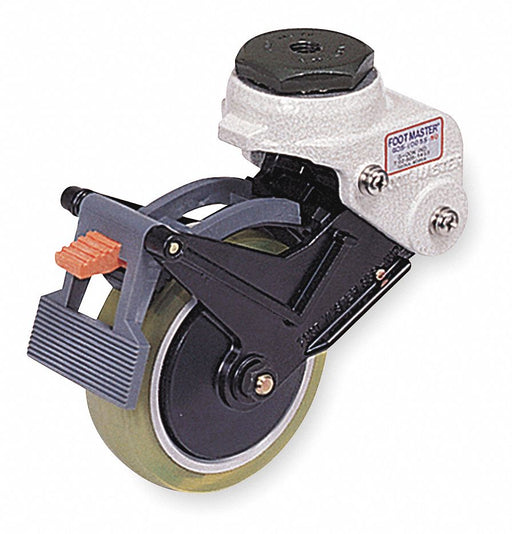 Bolt-Hole Caster 4 dia Swivel PU