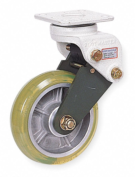 Plate Caster Rigid Polyurethane 9 1/16 H