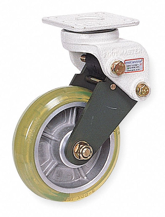 Plate Caster Rigid Polyurethane 9 1/16 H