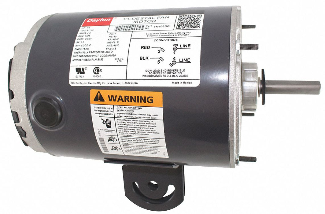 Pedestal Fan Motor 1/4 hp