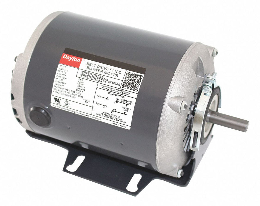 Motor 1/2 HP 1725 rpm 48 115V