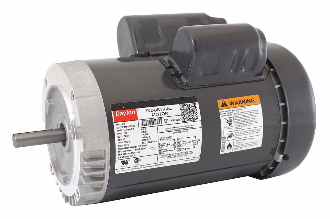GeneralPurposeMotor 1-1/2hp 1725RPM 56C
