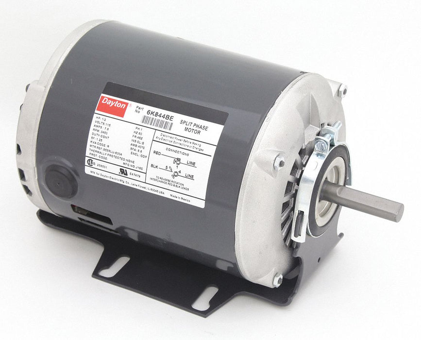 GP Motor 1/2 HP 3 450 RPM 115V AC 48Z