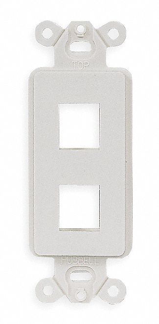 Outlet Frame 2 Port 94V Rated Material