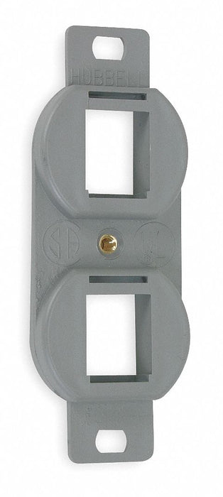 Outlet Frame 2P 3.28 in Mounting Center