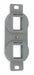 Outlet Frame 2P 3.28 in Mounting Center