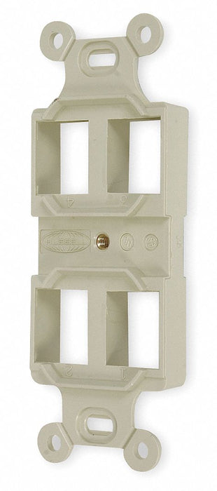 Outlet Frame 4P 3.66 in H 1.46 in W