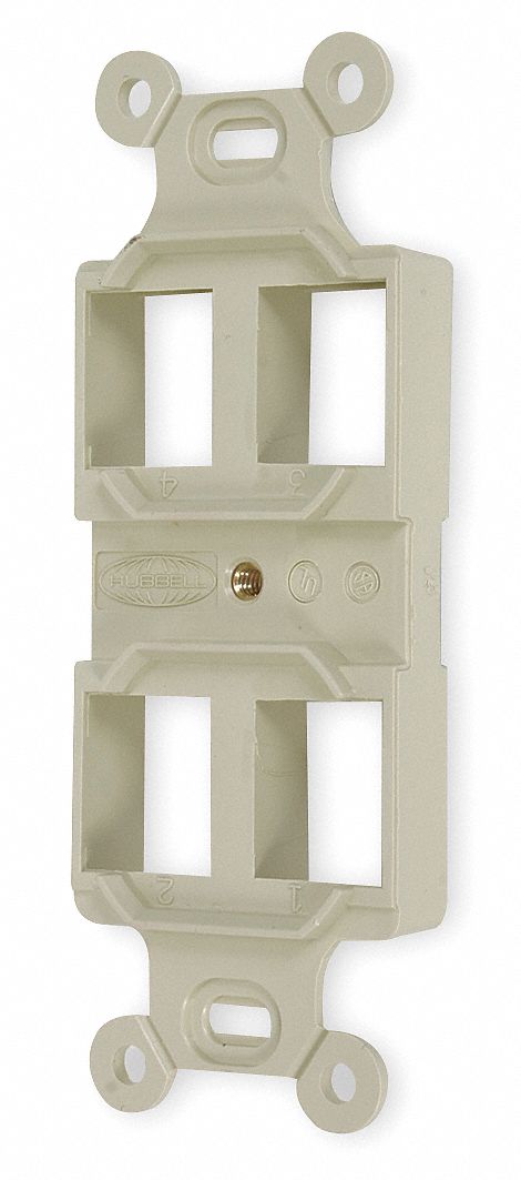 Outlet Frame 4P 3.66 in H 1.46 in W