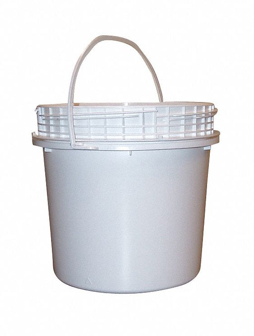 Pail Polyethylene White Open Head