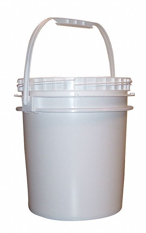 Storage Pail 10 in OD White 11 in H