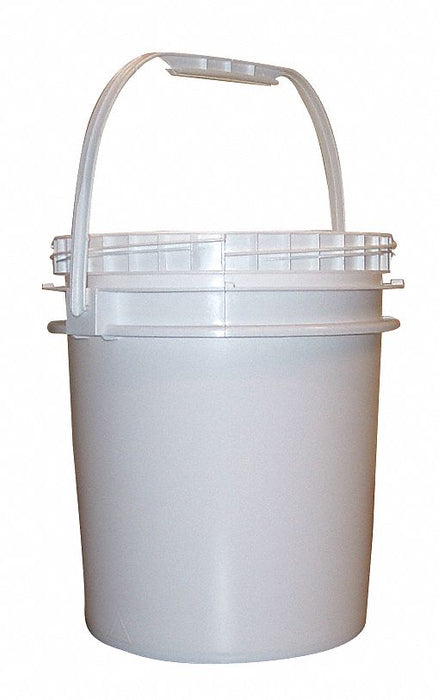 Pail Polyethylene White Open Head