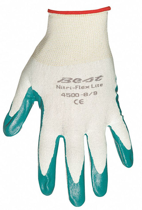 D1517 Coated Gloves Green 7