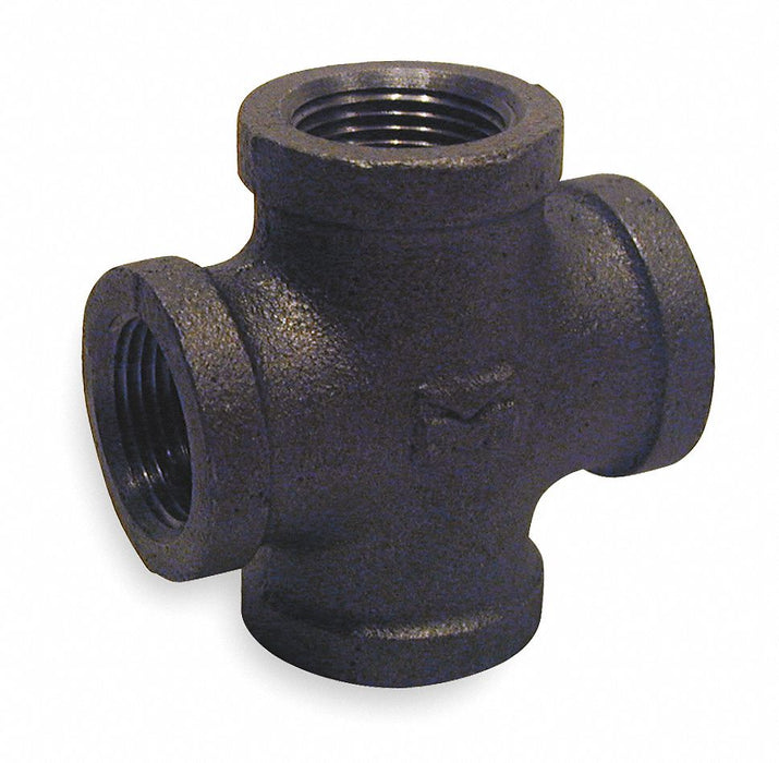 Cross Malleable Iron 3/4 in Female NPT