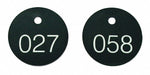 Engraved Numbered Tags Plastic PK100