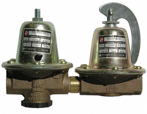 Water Pressure Reducing Valve 1/2 In.