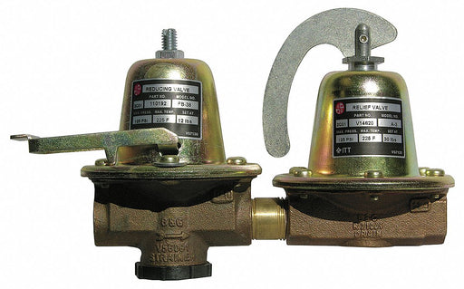 Water Pressure Reducing Valve 1/2 In.