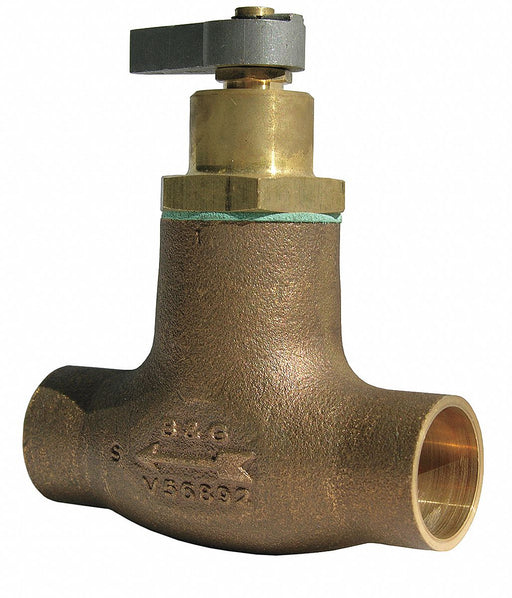 Flo-Control Valve 3/4 In Sweat Bronze