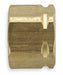 Nut Brass Compression 1/4 in PK100